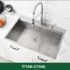 Chậu Rửa Bát 1 hố INOX SUS 304 TITAN-C7545 TITANSEU