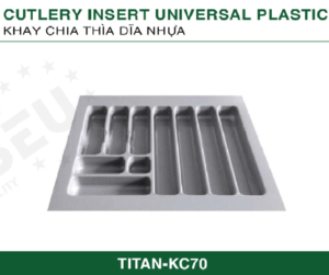 Khay chia thìa dĩa nhựa KT700 TITAN-KC70 TITANSEU
