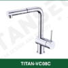 Vòi Rửa Bát Dây Rút TITAN-VC08C TITANSEU
